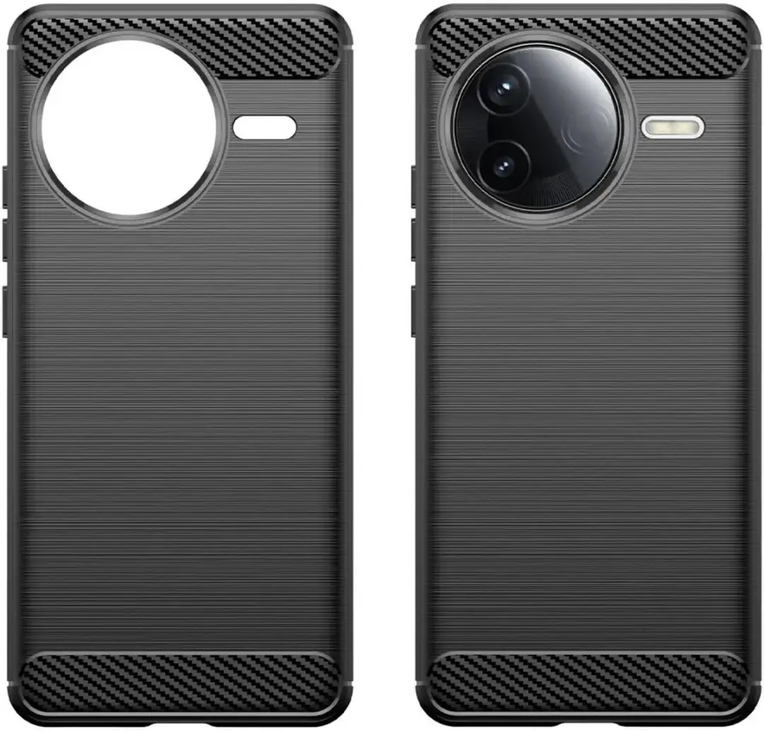 Selected TPU Hoesje Xiaomi Poco F7 Pro - Zwart
