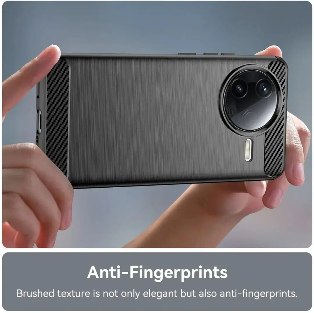 Selected TPU Hoesje Xiaomi Poco F7 Pro - Zwart