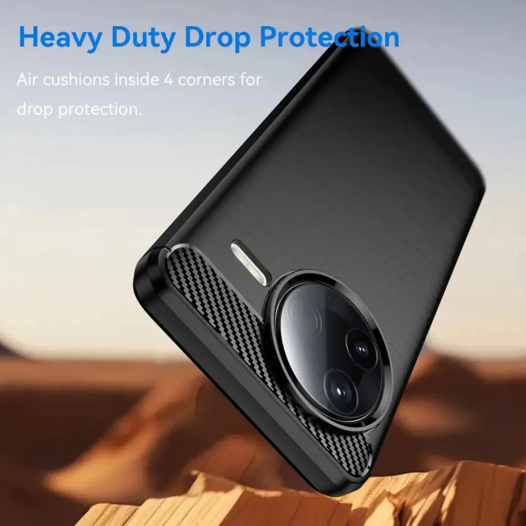 Selected TPU Hoesje Xiaomi Poco F7 Pro - Zwart