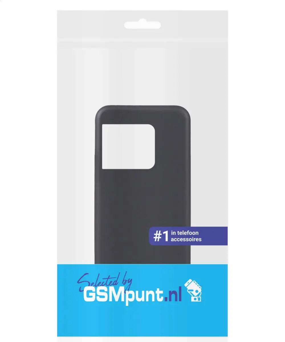 Selected by GSMpunt OnePlus 10T TPU Hoesje - Matte Zwart