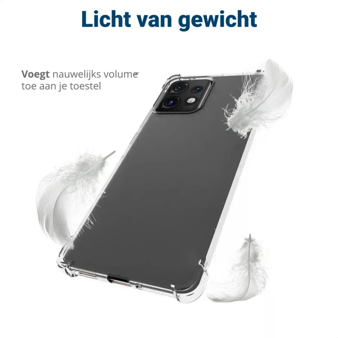 Selected TPU Hoesje Motorola Edge 40 Neo - Transparant