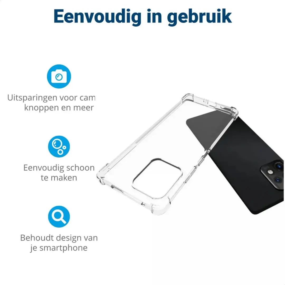 Selected TPU Hoesje Motorola Edge 40 Neo - Transparant