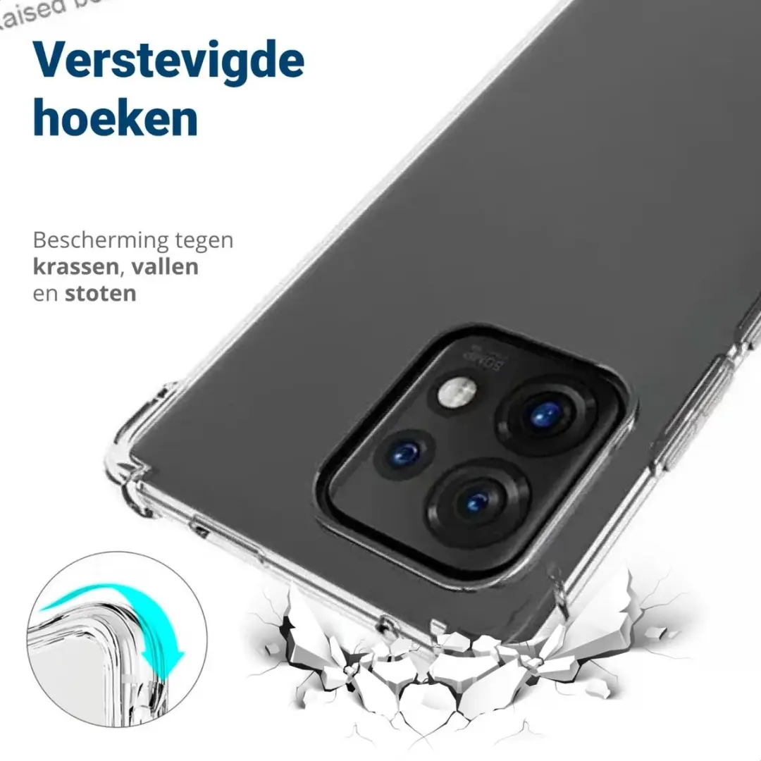 Selected TPU Hoesje Motorola Edge 40 Neo - Transparant