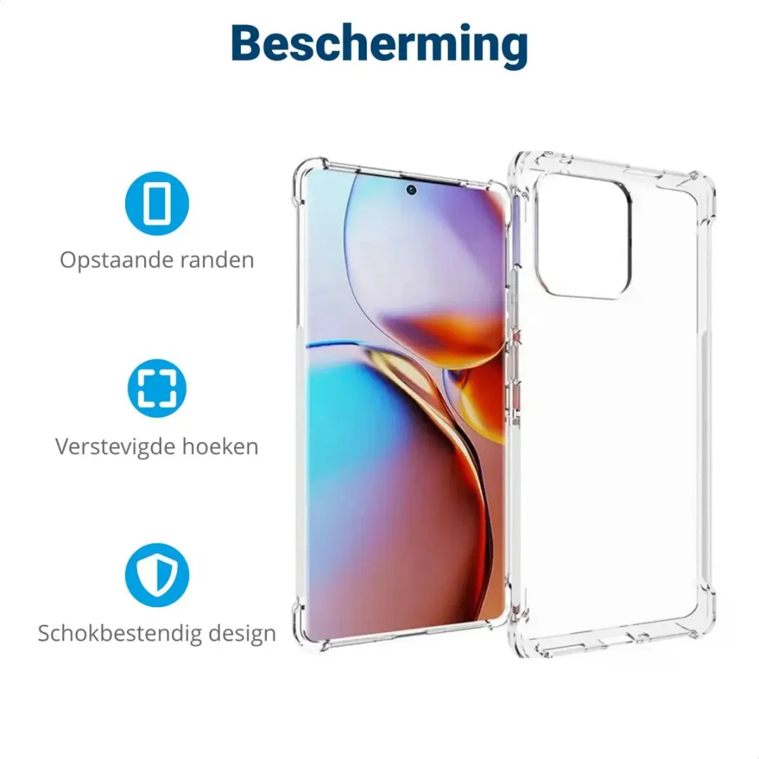 Selected TPU Hoesje Motorola Edge 40 Neo - Transparant