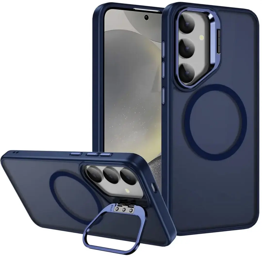 Selected Hoesje Samsung Galaxy S24 FE MagSafe Blauw