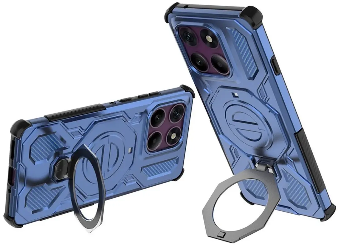 Selected Hoesje Motorola Edge 60 Pro - MagSafe Blauw