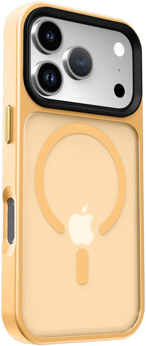Selected by GSMpunt.nl iPhone 17 Pro Hoesje - Matte Oranje
