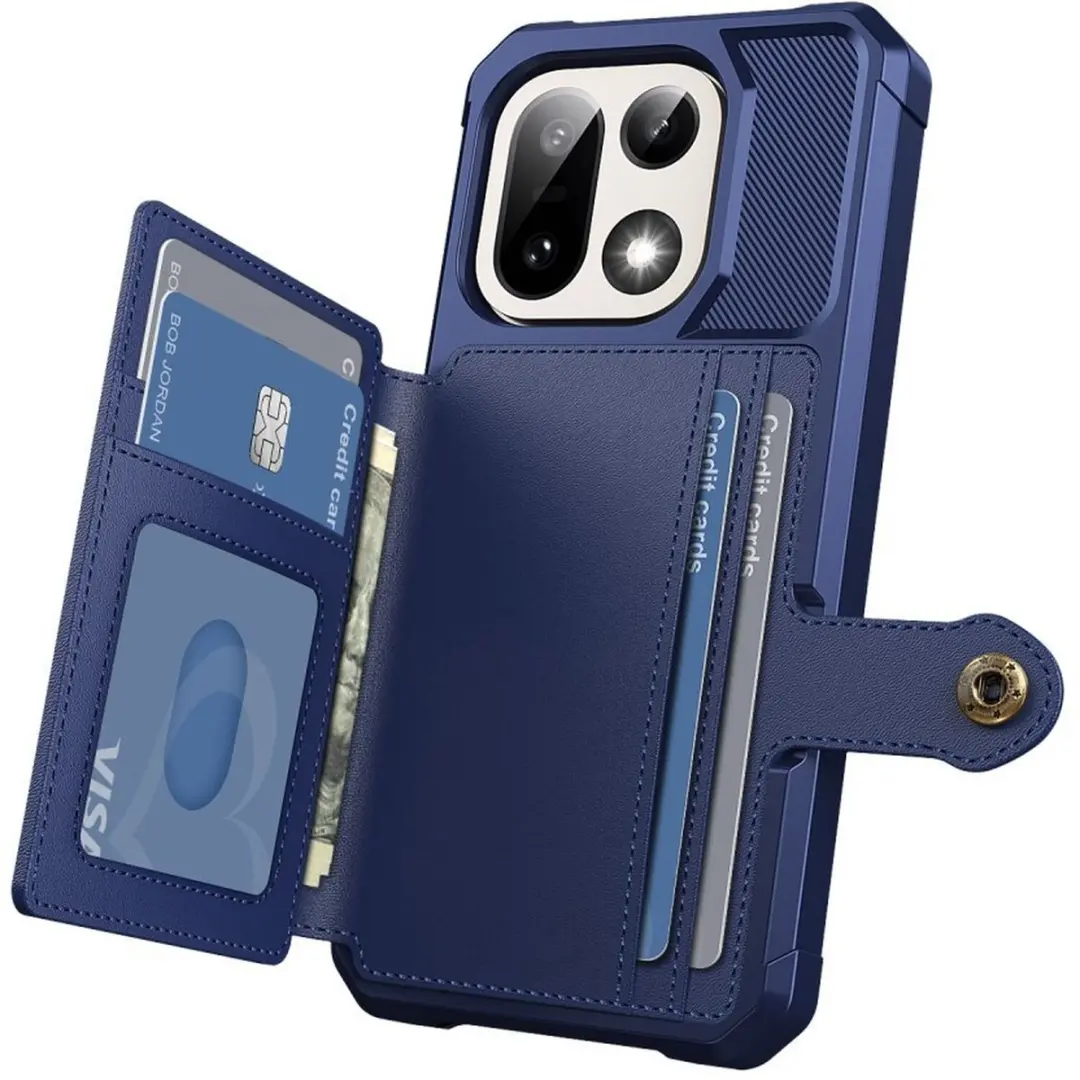 Selected Portemonnee Hoesje OnePlus 15 - 4 Pasjes - Blauw