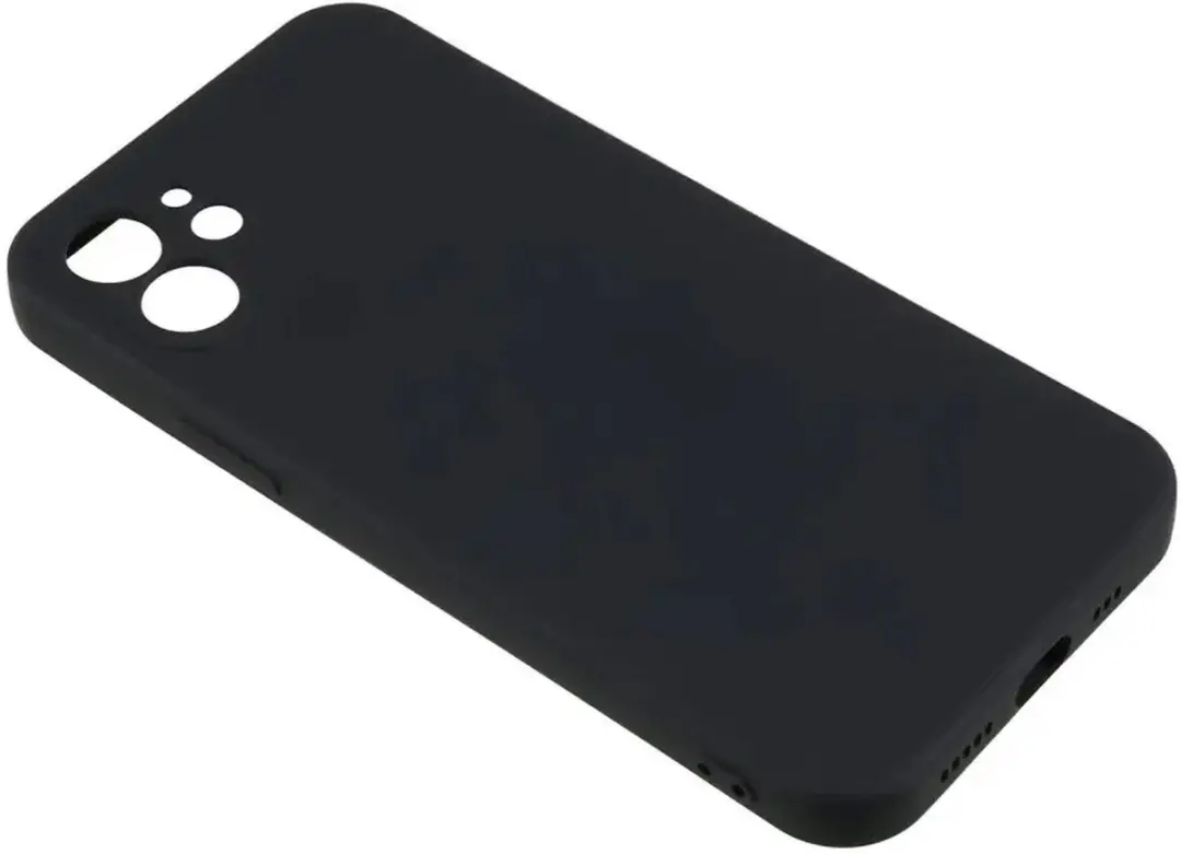 Selected by GSMpunt Hoesje iPhone 12 Back Cover - Zwart