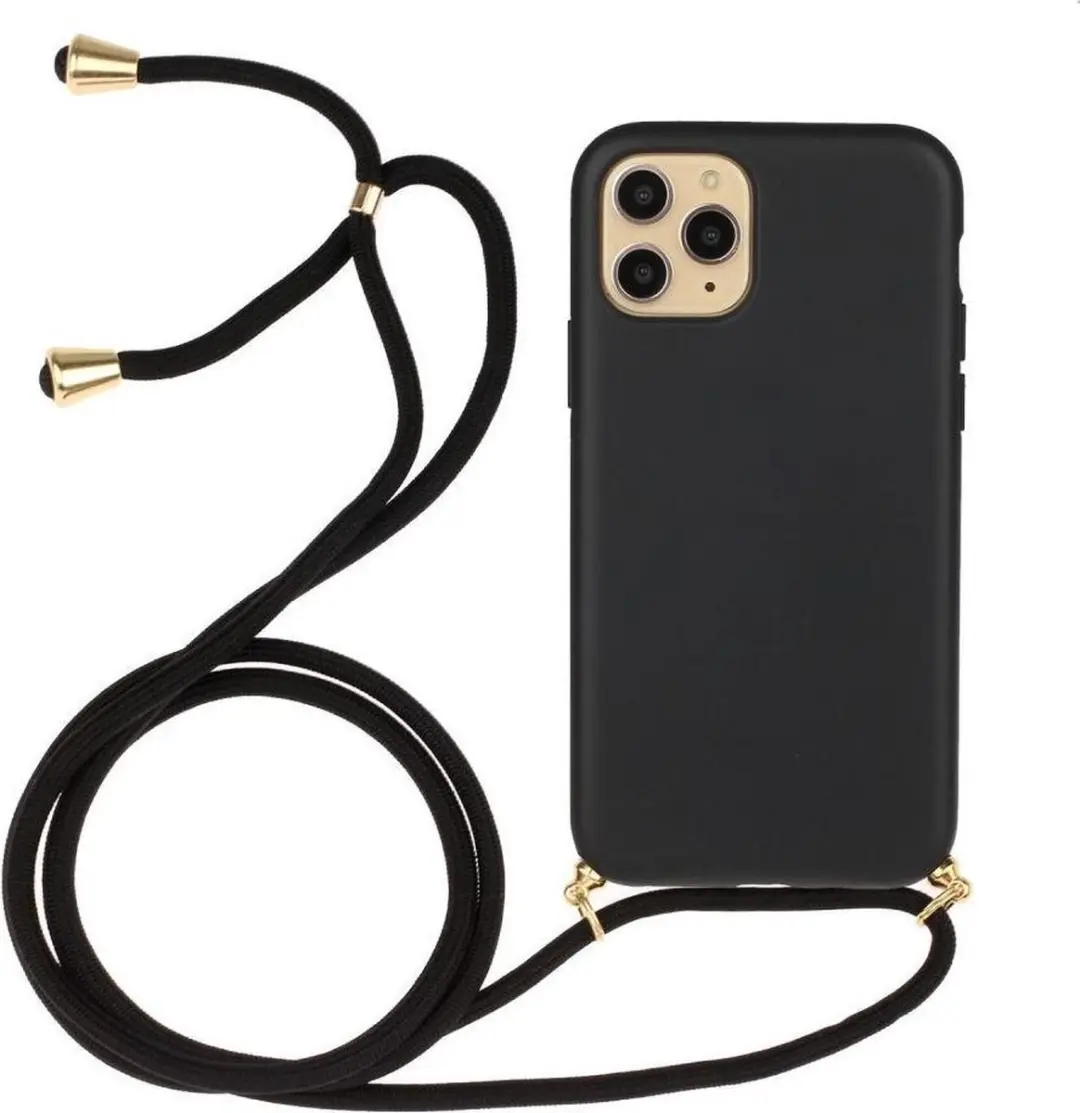 Selected Hoesje iPhone 12 Mini Back Cover met Koord