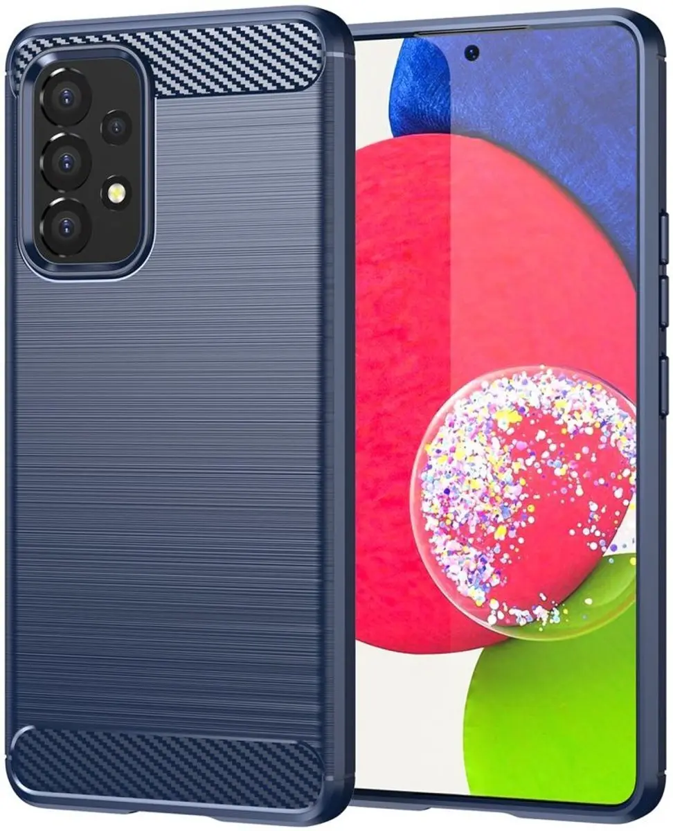 Selected Geborsteld TPU Hoesje Samsung Galaxy A53