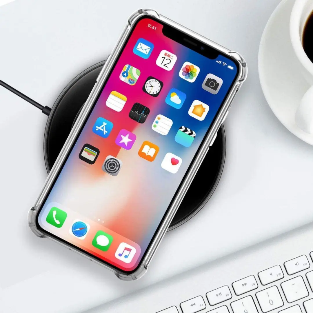 Selected Hoesje iPhone XS Schokbestendig Transparant - 8719246230073