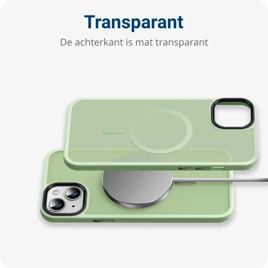 Selected Hoesje iPhone 14 MagSafe Groen
