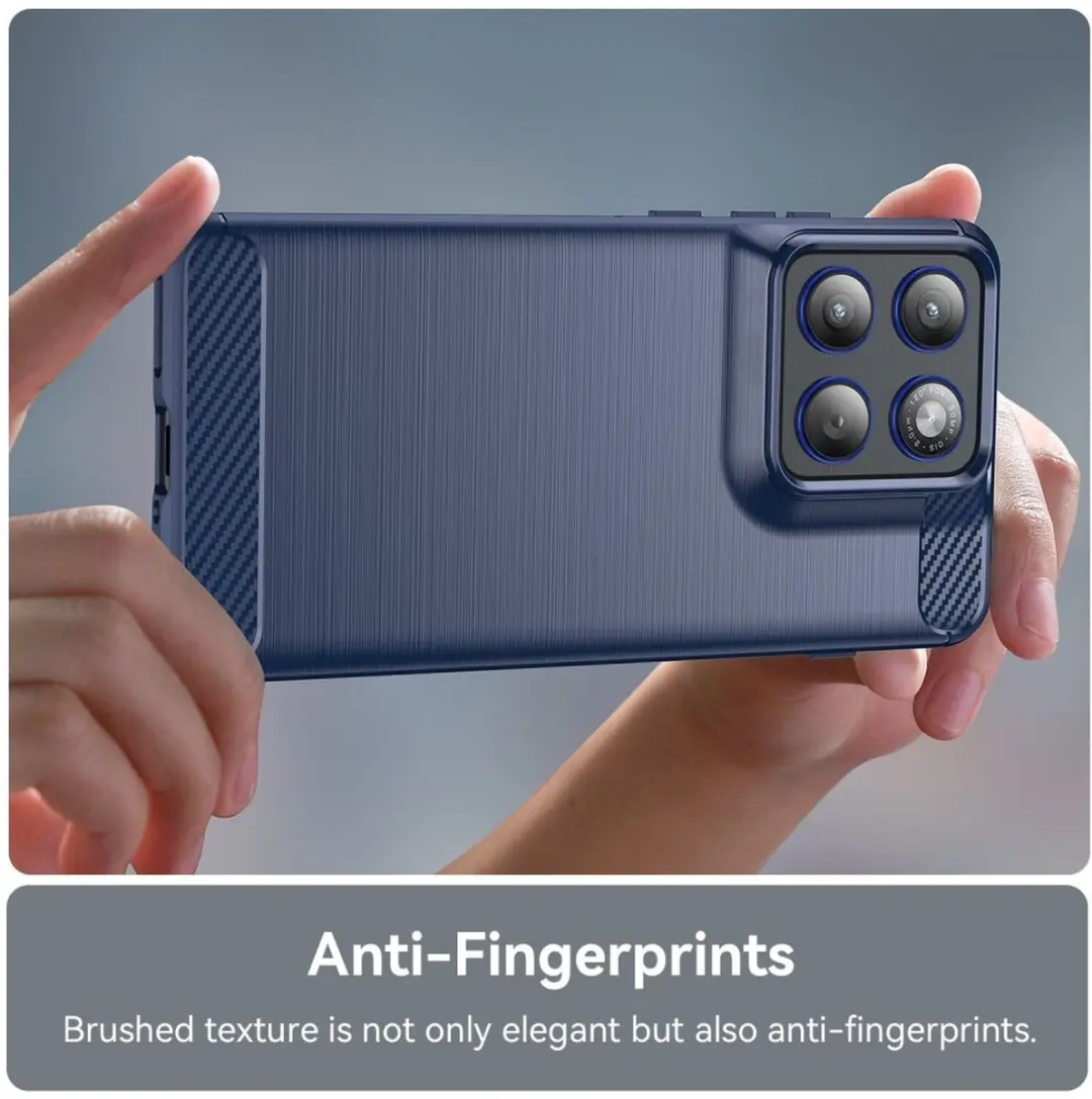 Selected TPU Hoesje Motorola Edge 70 - Blauw