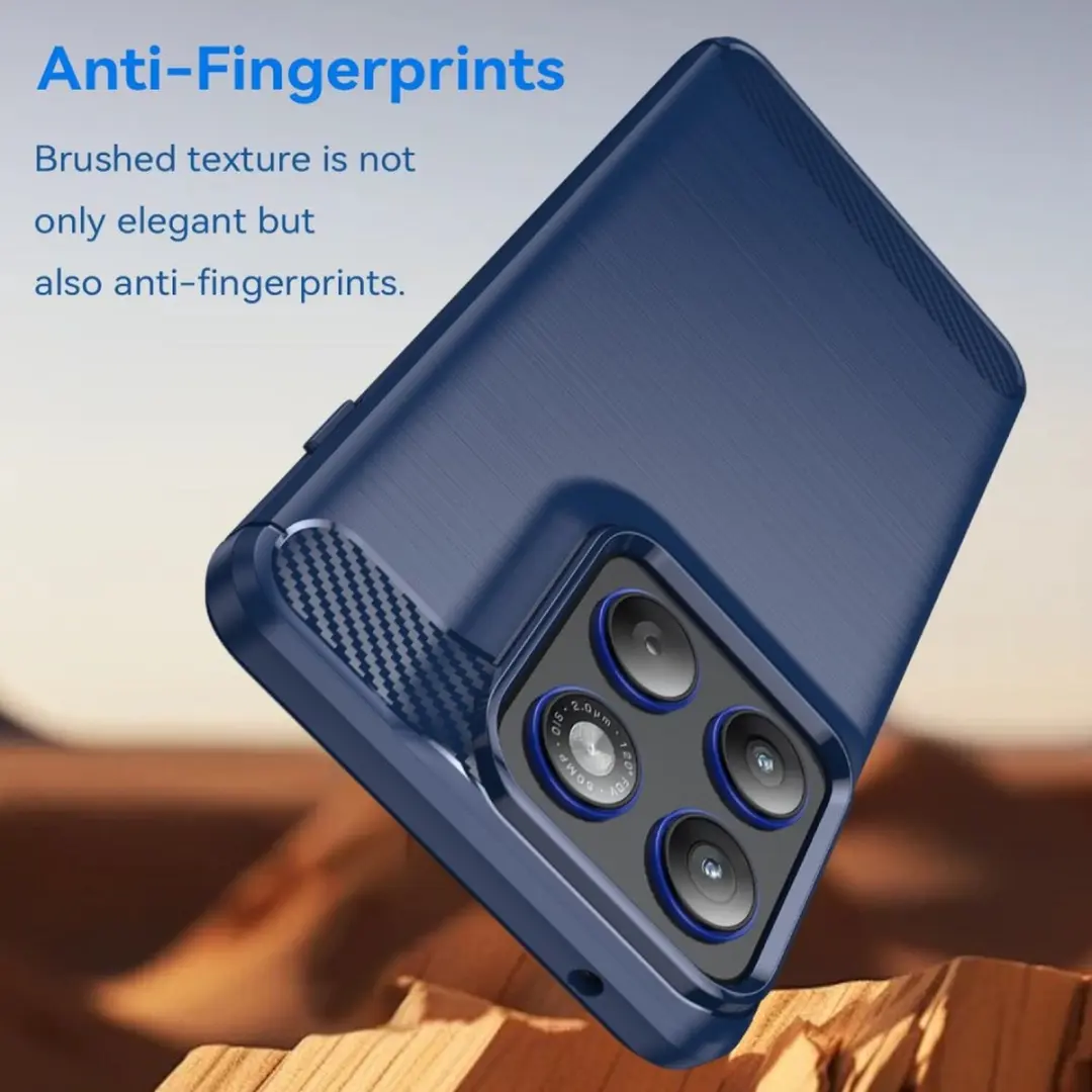 Selected TPU Hoesje Motorola Edge 70 - Blauw
