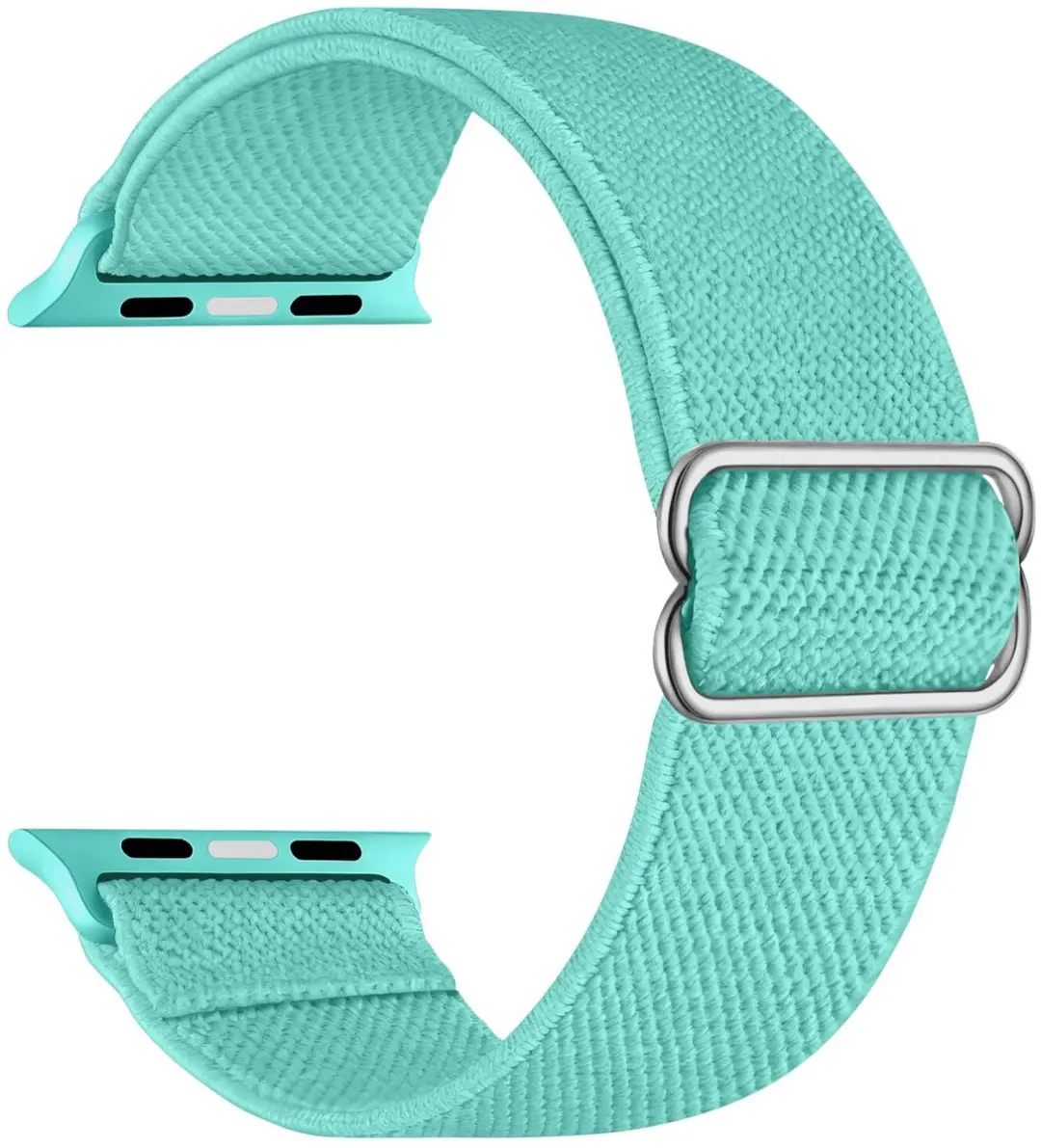 SBG Nylon Horlogebandje Apple Watch - 38-42mm Mint Groen - afbeelding 6 van 6