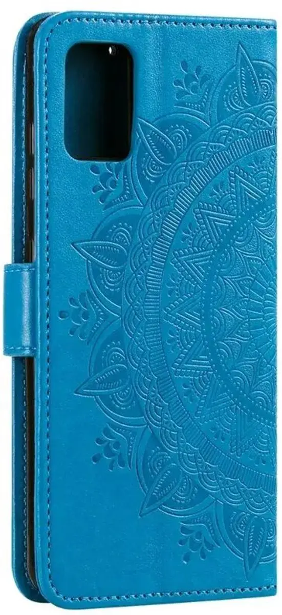 Selected Hoesje Oppo A53s 5G Mandala - Blauw - 3 Pasjes