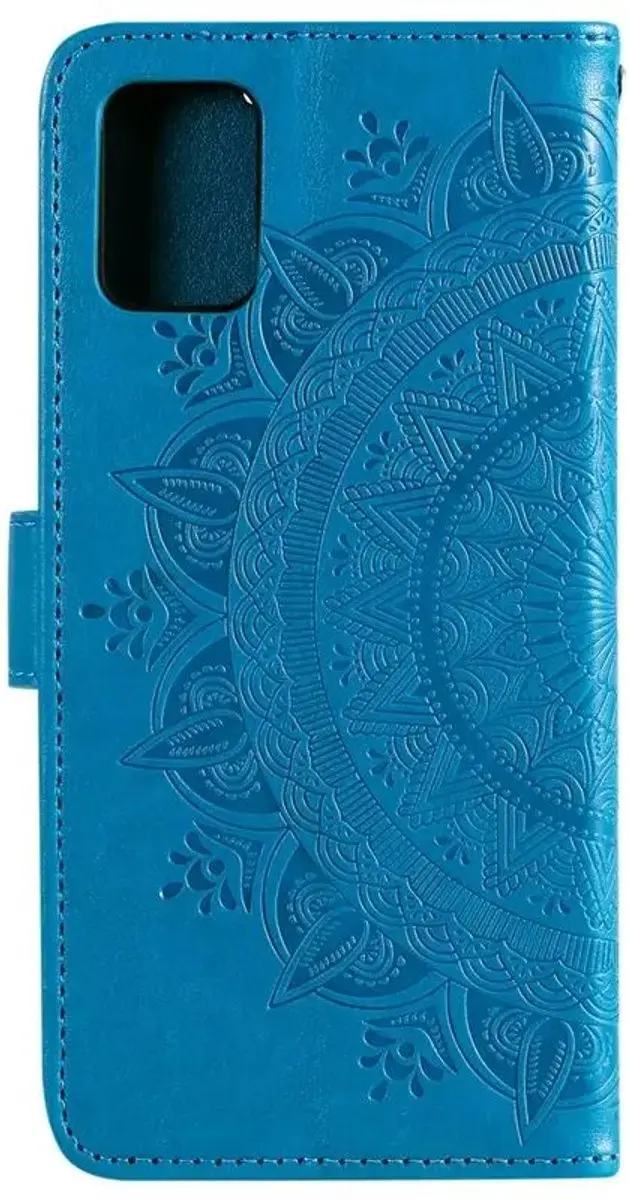 Selected Hoesje Oppo A53s 5G Mandala - Blauw - 3 Pasjes