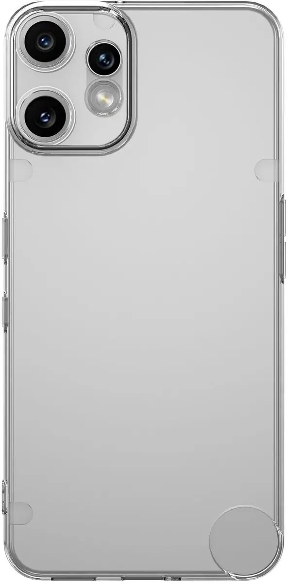 Selected by GSMpunt Transparant TPU Hoesje Nothing CMF Phone 2 Pro - afbeelding 6 van 6
