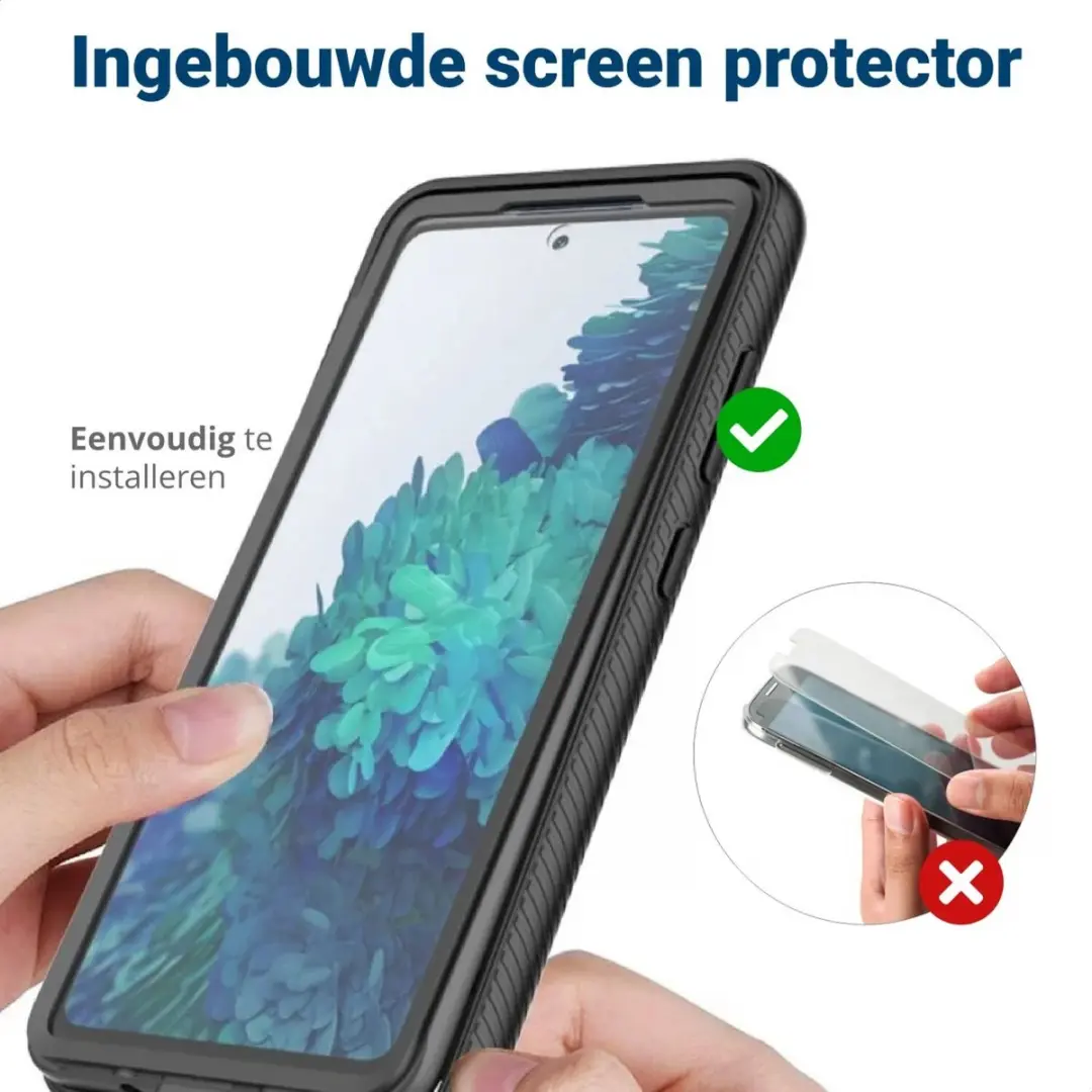 Selected Hoesje Samsung Galaxy S20 FE - Blauw - Full Protect - afbeelding 6 van 6