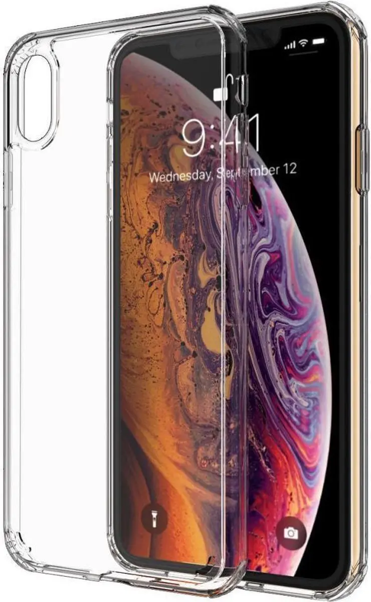 Selected Hard Case Transparant voor Apple iPhone Xs