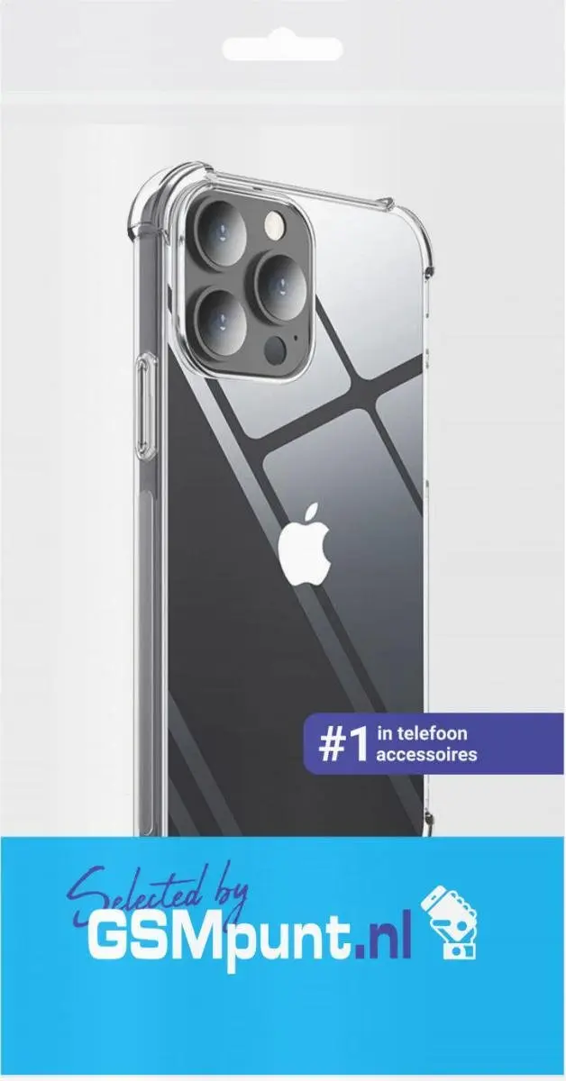 Selected by GSMpunt TPU Hoesje iPhone 13 Pro Max - Transparant - afbeelding 6 van 6