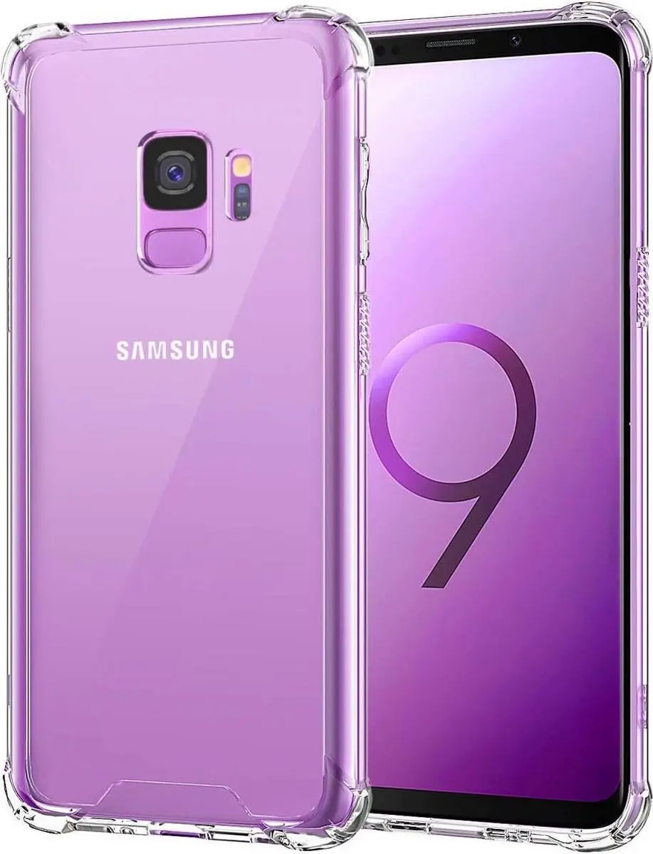 Selected Hoesje Schokbestendig Transparant Samsung Galaxy S9