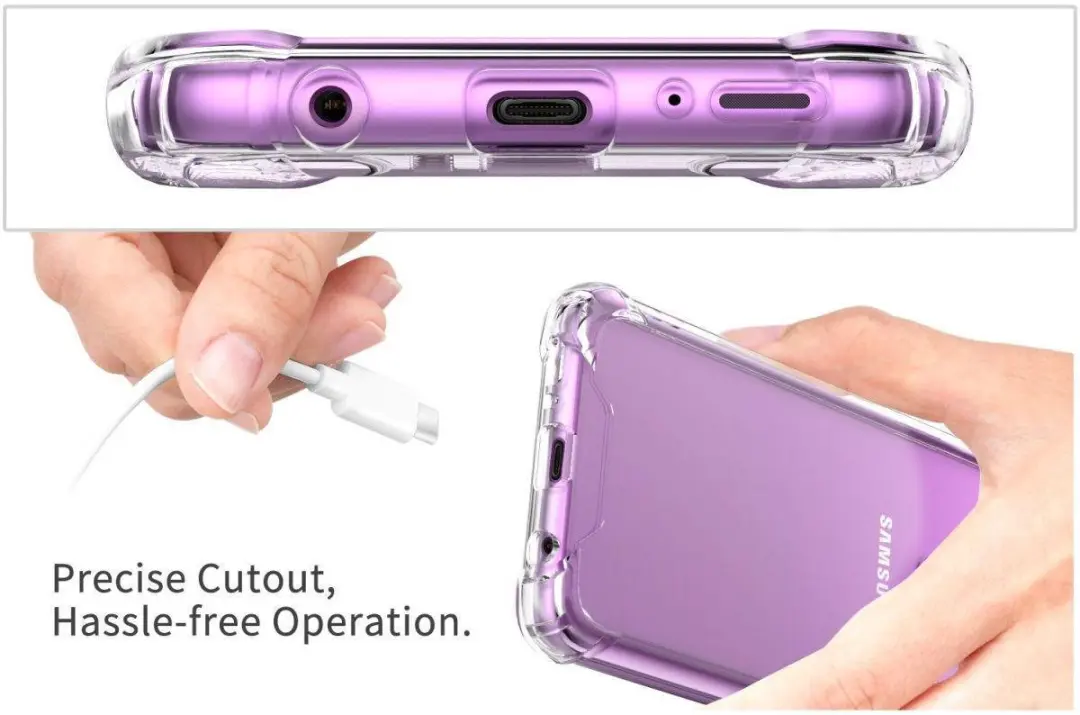 Selected Hoesje Schokbestendig Transparant Samsung Galaxy S9