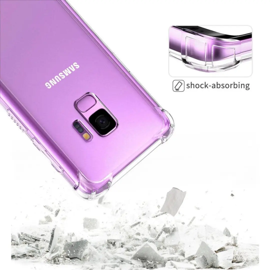 Selected Hoesje Schokbestendig Transparant Samsung Galaxy S9
