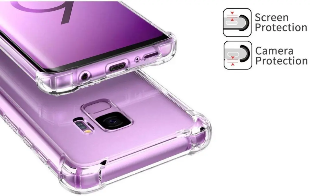 Selected Hoesje Schokbestendig Transparant Samsung Galaxy S9