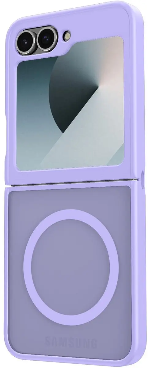 Selected Hoesje Samsung Galaxy Z Flip 6/7 FE - MagSafe - Paars - afbeelding 6 van 6