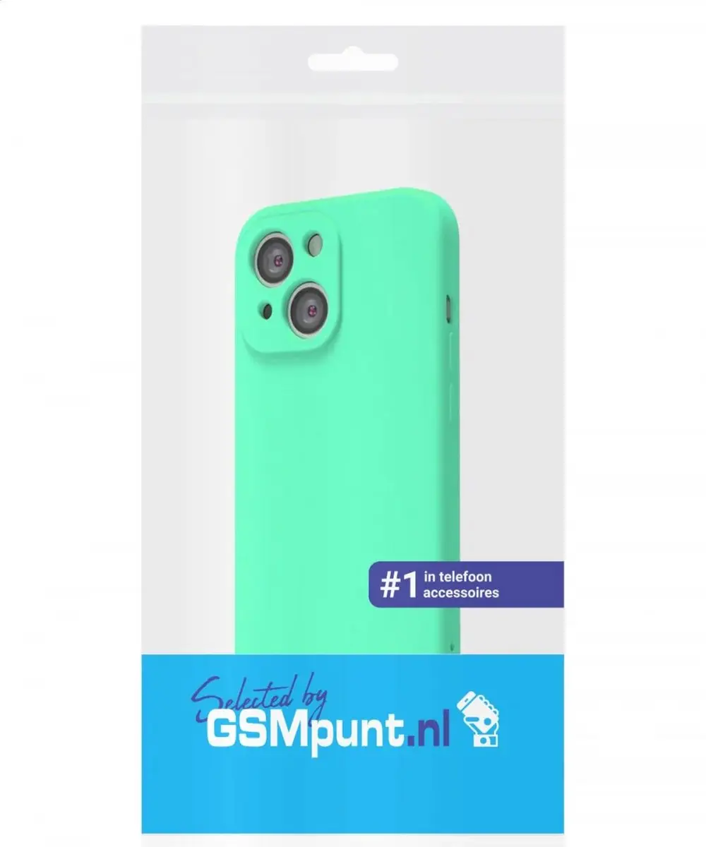 Selected by GSMpunt.nl iPhone 14 Hoesje Blauw - Dun TPU