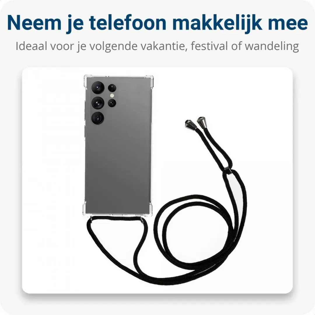 Selected Hoesje Schokbestendig TPU Transparant Samsung Galaxy S23 Ultra