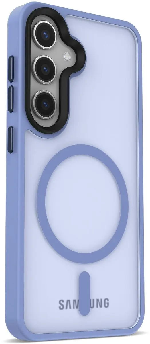 Selected Hoesje Samsung Galaxy S25 Plus MagSafe Blauw
