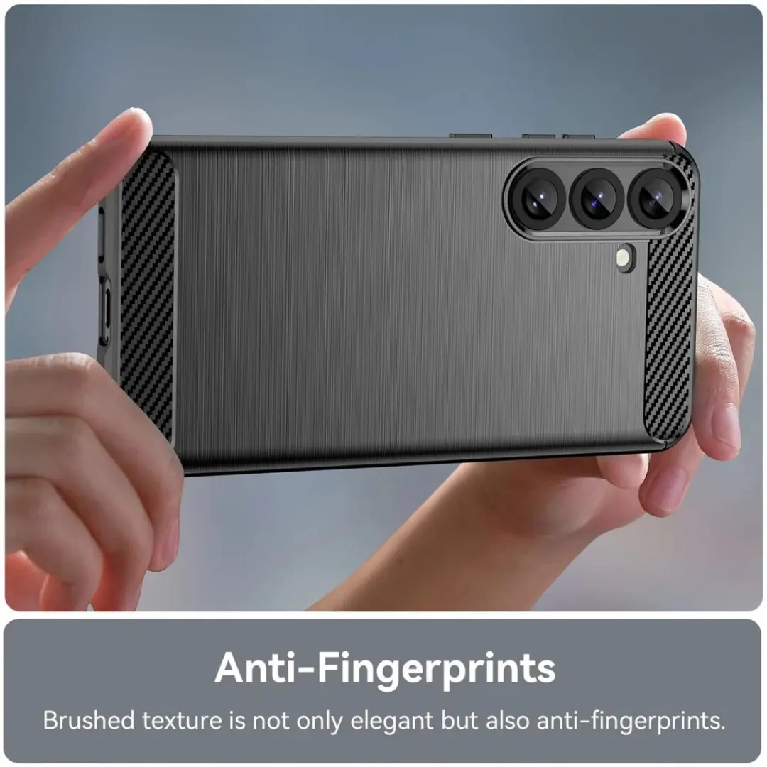 Selected TPU Hoesje Samsung Galaxy S25 Plus - Zwart