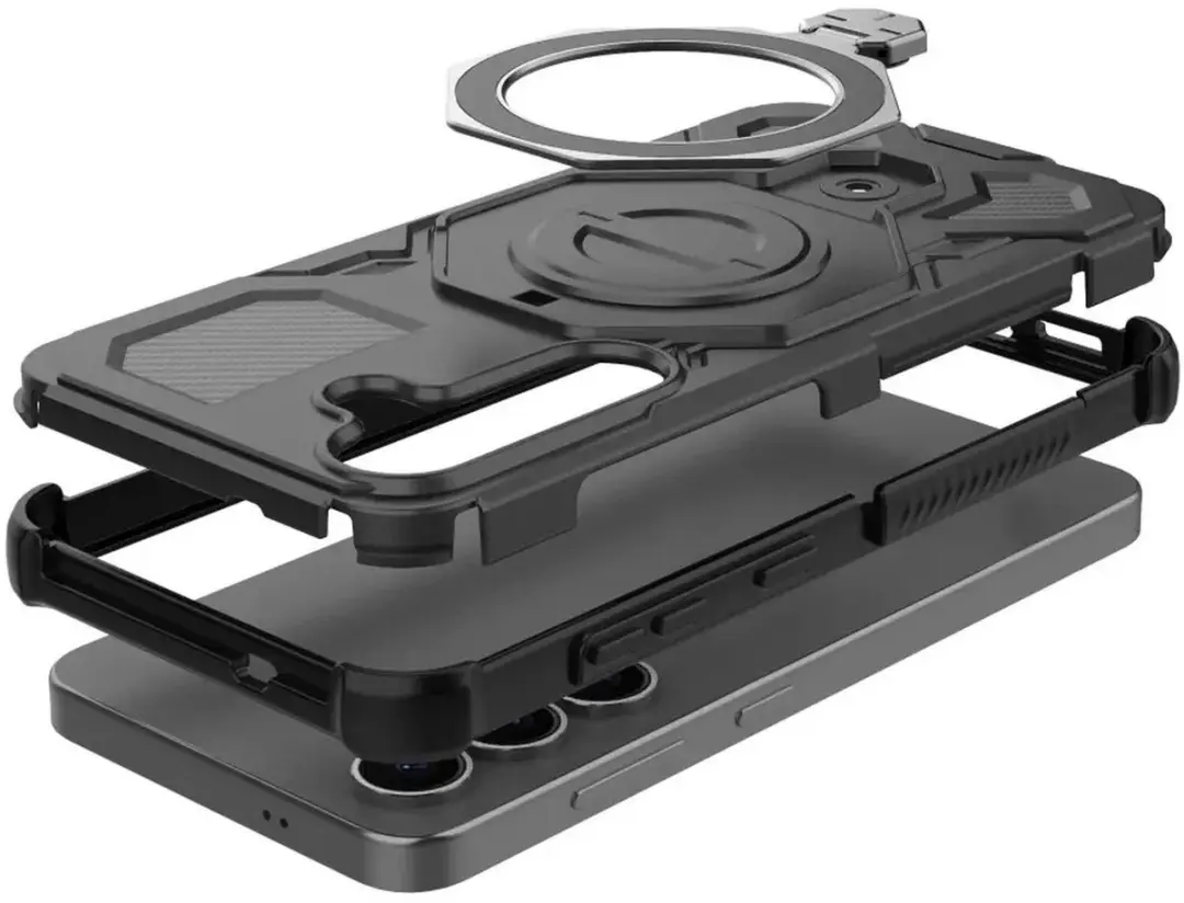 Selected Hoesje Samsung Galaxy S25 Plus - MagSafe/Zwart