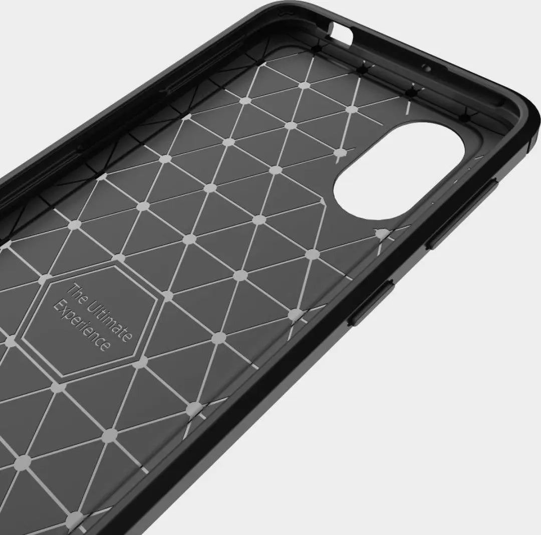 Selected Geborsteld TPU Hoesje Samsung Galaxy Xcover 5 - Zwart