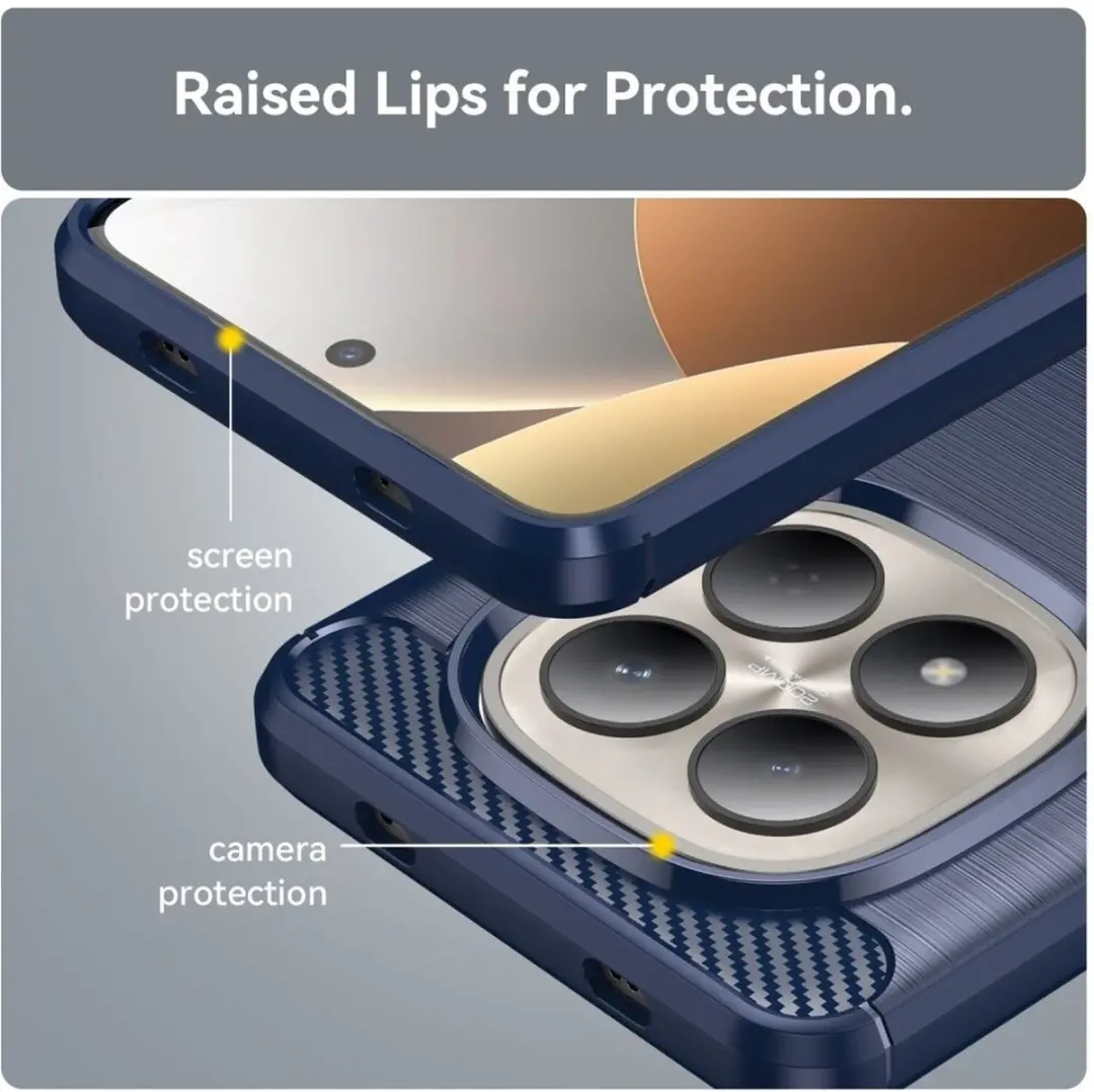 Selected TPU Hoesje Xiaomi Redmi Note 15 Pro 4G - Blauw