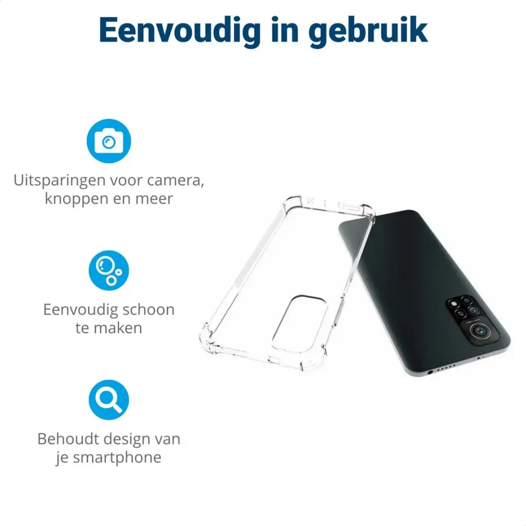Xiaomi Redmi Note 11 Hoesje TPU Transparant