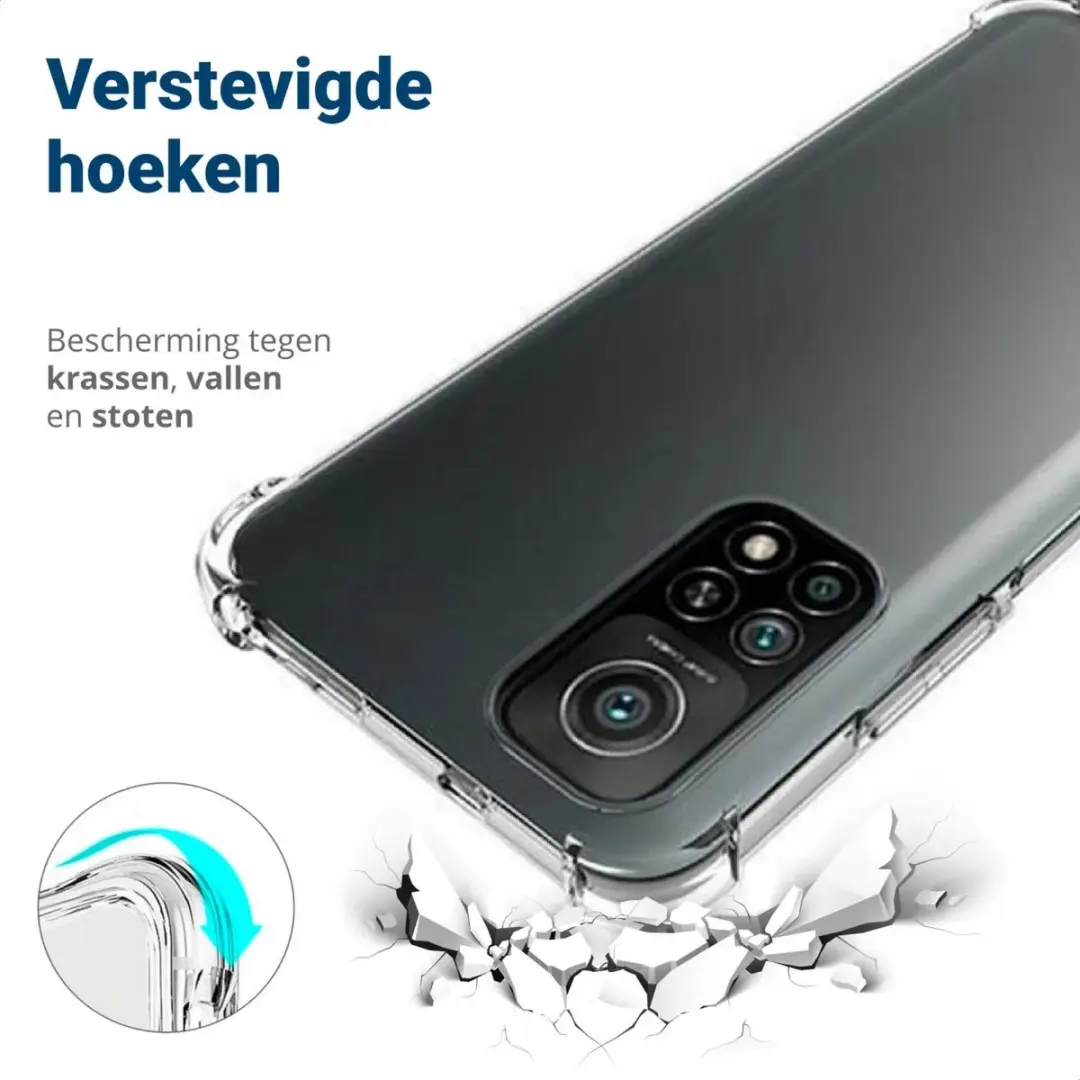 Xiaomi Redmi Note 11 Hoesje TPU Transparant