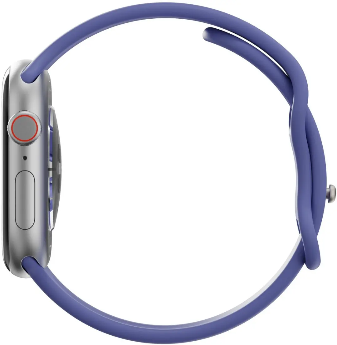 Selected SBG Siliconen Bandje Apple Watch 8 45mm - Paars