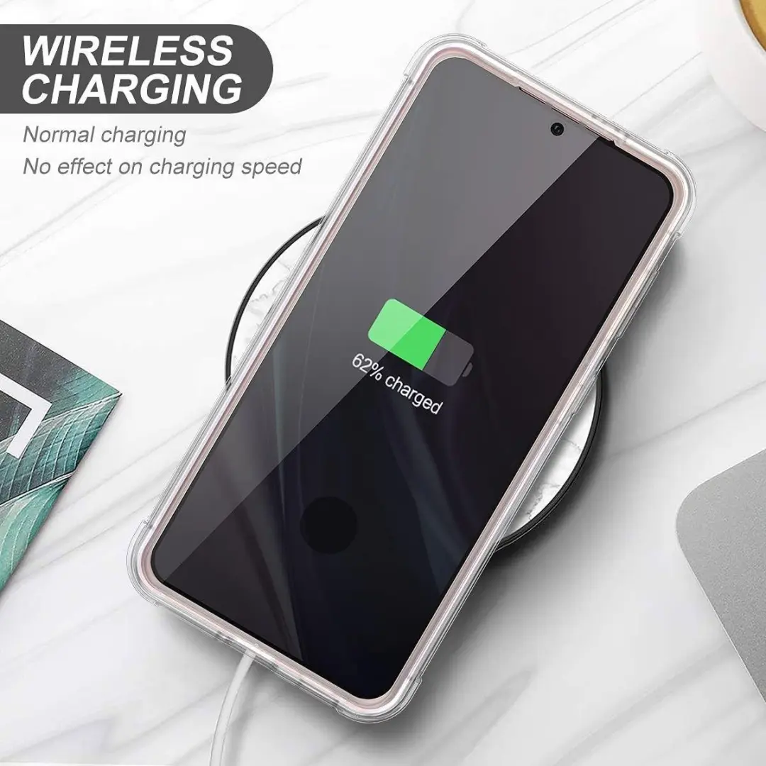 Selected Hoesje Schokbestendig TPU Transparant Samsung Galaxy S21 FE