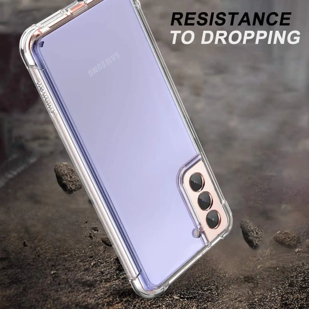 Selected Hoesje Schokbestendig TPU Transparant Samsung Galaxy S21 FE - afbeelding 6 van 6