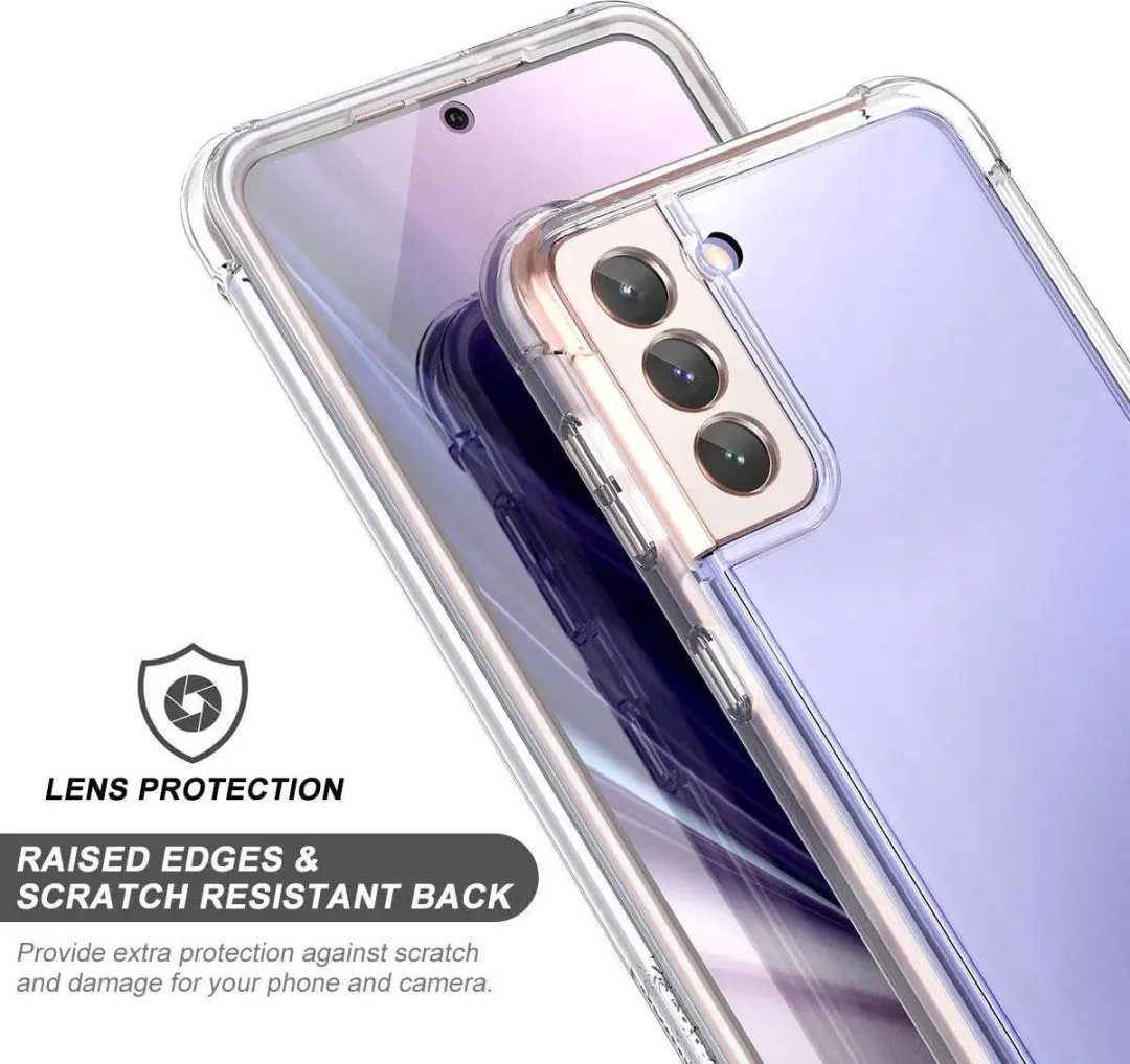 Selected Hoesje Schokbestendig TPU Transparant Samsung Galaxy S21 FE