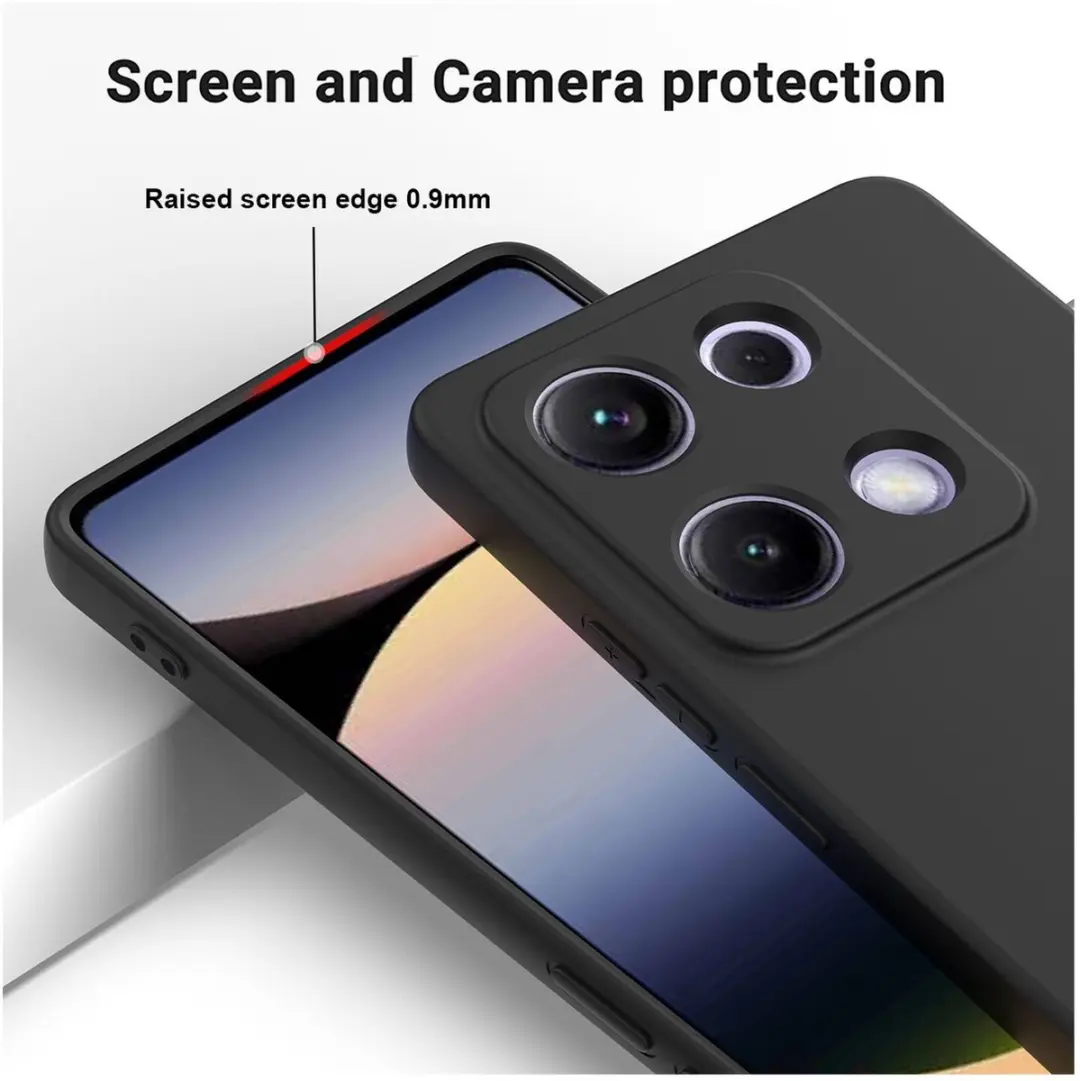 Selected Zwart Dun TPU Hoesje Xiaomi Redmi Note 14S