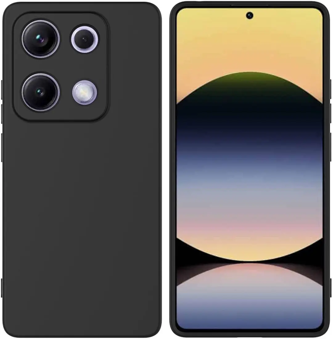 Selected Zwart Dun TPU Hoesje Xiaomi Redmi Note 14S