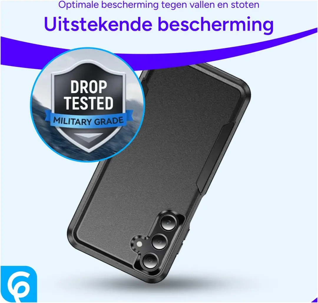 Selected Back Cover Rugged Hoesje Samsung Galaxy A17/A26 - Zwart