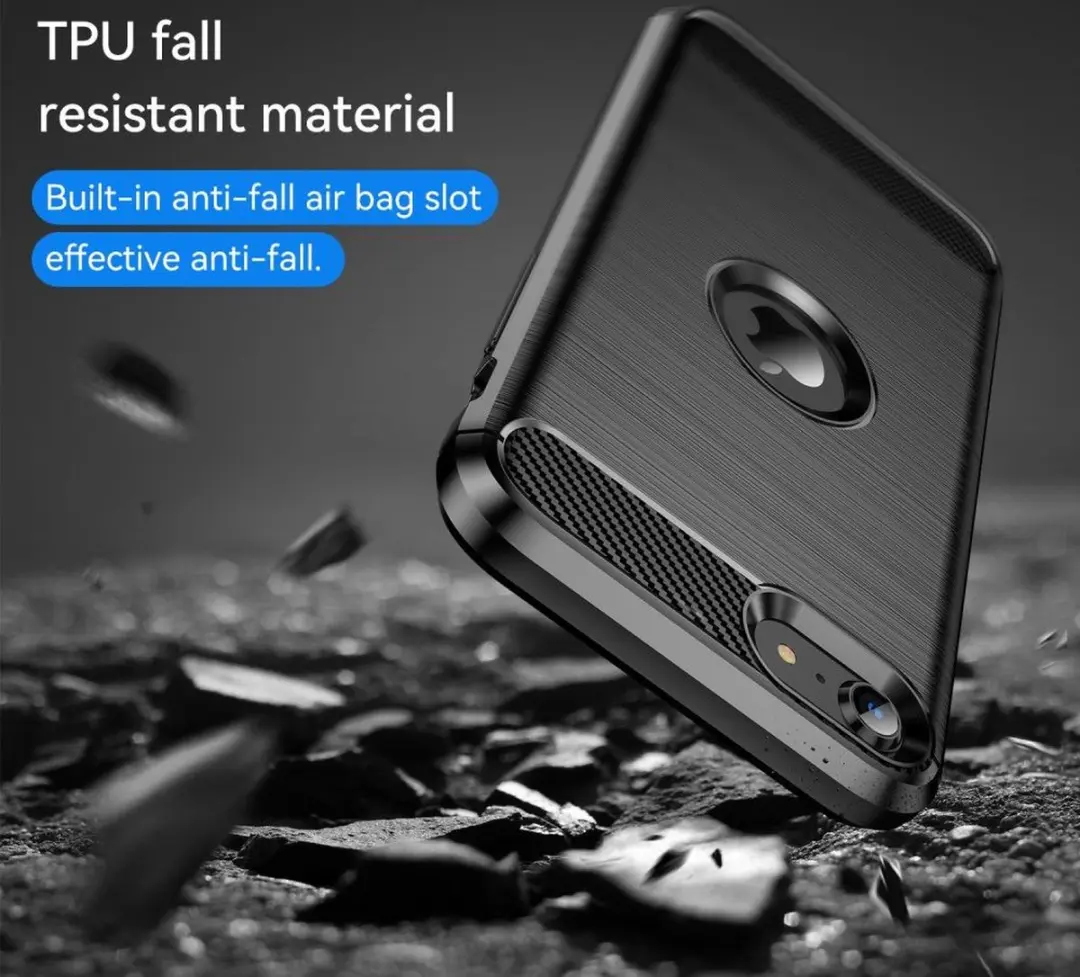 Selected TPU Hoesje iPhone SE (2020/2022) - Zwart - afbeelding 6 van 6