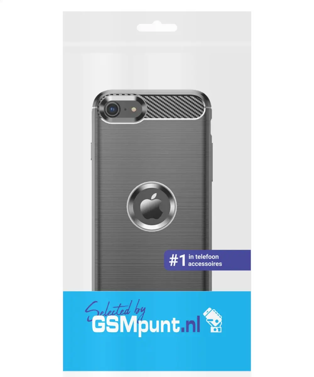 Selected TPU Hoesje iPhone SE (2020/2022) - Zwart