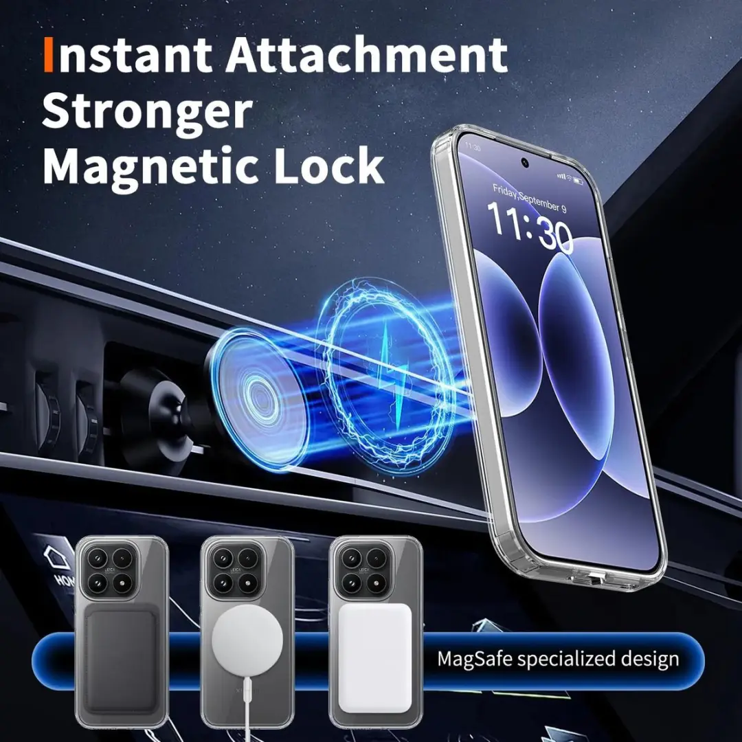 Selected Hoesje Xiaomi 17 MagSafe Transparant